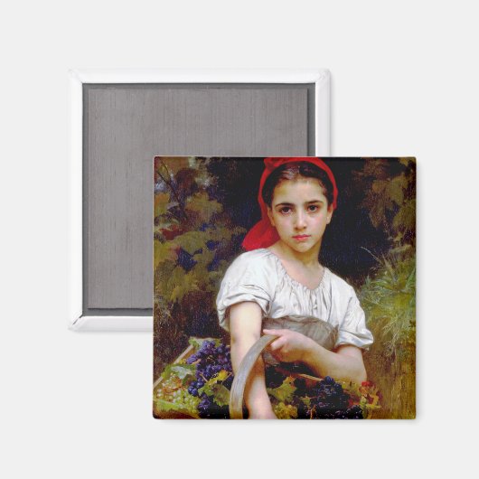 Harvester, Bouguereau Magnet (Vorderseite/Rückseite)
