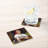 Harvester, Bouguereau Rechteckiger Pappuntersetzer (Vor Ort)