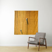 Harvester-Maschine im Feld. Harfen kombinieren Wandteppich (Beispiel)