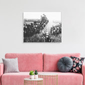 Harvester Scene kombinieren Leinwanddruck (Insitu (Wohnzimmer))