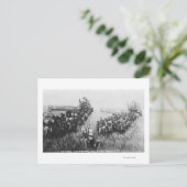 Harvester Scene kombinieren Postkarte (Stehend Vorderseite)