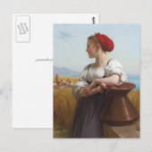 Harvester von Bouguereau Postkarte (Vorne/Hinten)