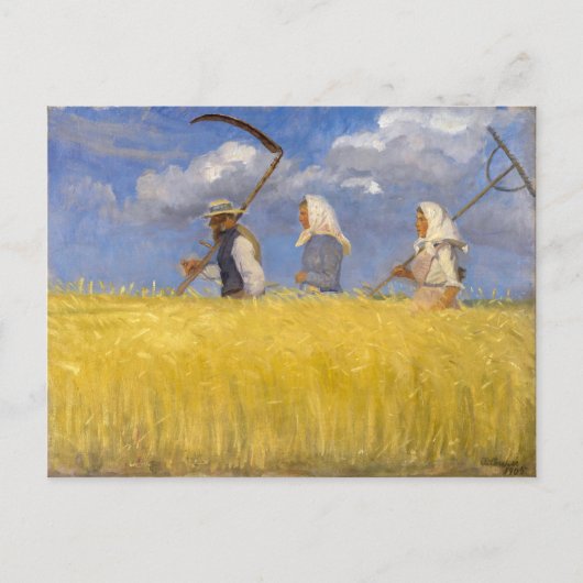 Harvesters | Anna Ancher | Postkarte (Vorderseite)
