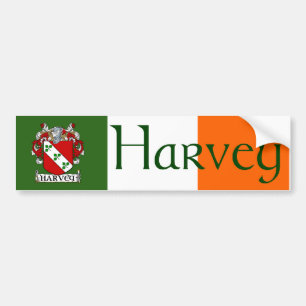 Harvey Coat of Arms Autoaufkleber