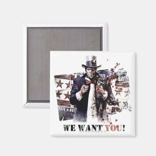 Harvey Dent - Wir haben dich Gewollt! Magnet (Vorderseite/Rückseite)