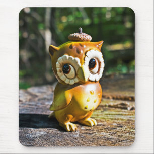 Harvey die Eule III Mousepad