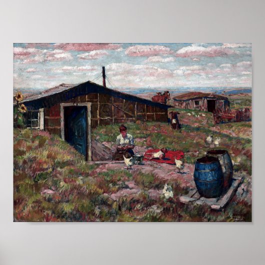 Harvey Dunn - Zuhause Poster (Vorne)