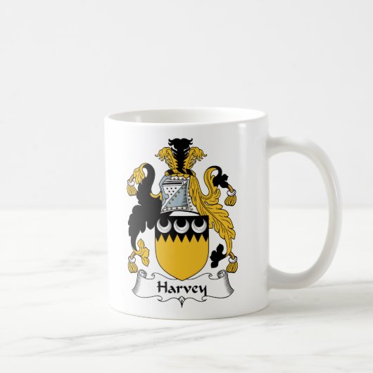 Harvey Familienwappen Kaffeetasse (Rechts)