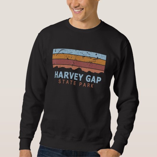 Harvey Gap State Park Colorado Retro Cool Sweatshirt (Vorderseite)