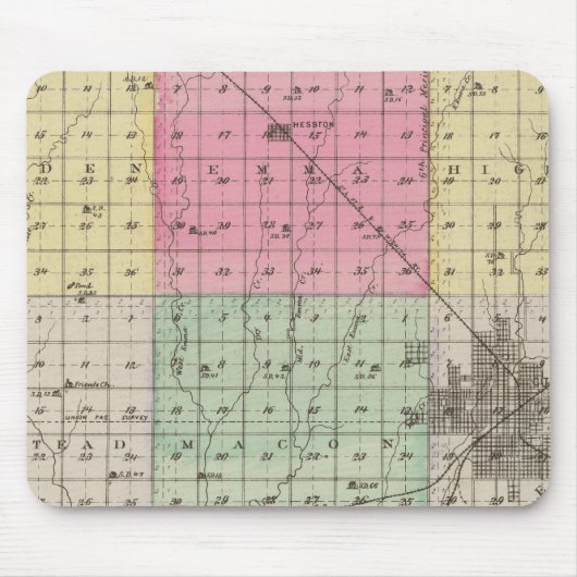 Harvey Landkreis, Kansas 2 Mousepad (Vorne)