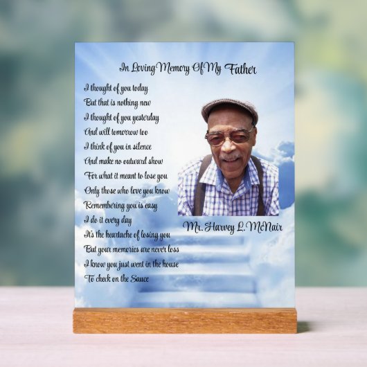 Harvey McNair Acrylschild (Neutral)