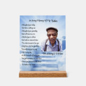 Harvey McNair Acrylschild (Vorderseite)