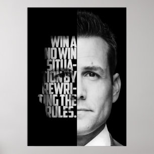 Harvey Specter Quotes Poster