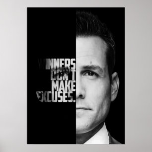 Harvey Specter Quotes Poster