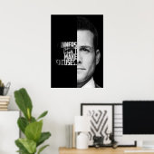 Harvey Specter Quotes Poster (Heimbüro)