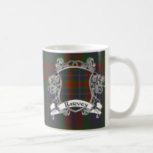Harvey Tartan-Schild Kaffeetasse