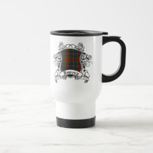 Harvey Tartan-Schild Reisebecher