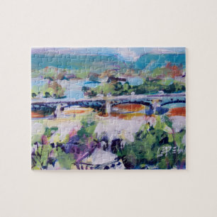 Harvey Taylor Bridge / Künstler Larry Lerew Puzzle