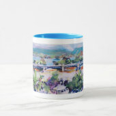 Harvey Taylor Bridge / Künstler Larry Lerew Tasse (Zentrum)