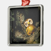 Harvey the Owl I Ornament Aus Metall (Links)