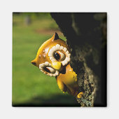 Harvey the Owl II Magnet (Vorne)