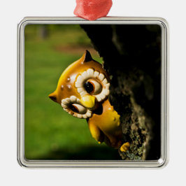 Harvey the Owl II Silbernes Ornament