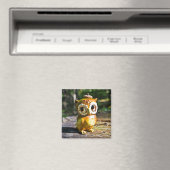 Harvey the Owl III Magnet (In Situ (Geschirrspüler))
