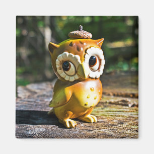 Harvey the Owl III Magnet
