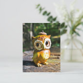 Harvey the Owl III Postkarte (Stehend Vorderseite)