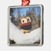 Harvey the Owl IV Ornament Aus Metall (Links)