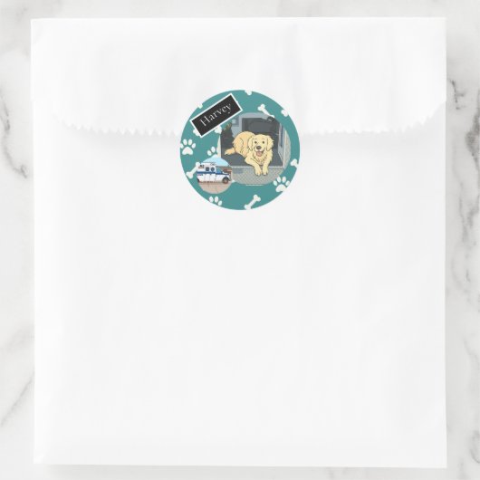 Harvey's sticker page (Tasche)