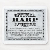 Harvlizenz Mousepad (Vorne)