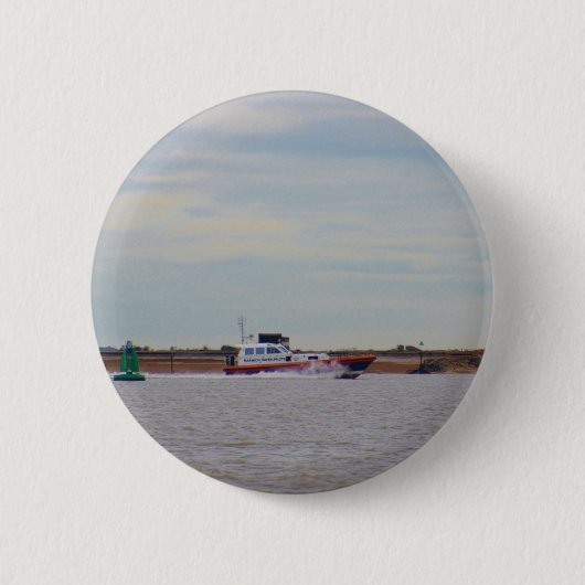 Harwich Hafen-Versuchsboot Button (Vorderseite)