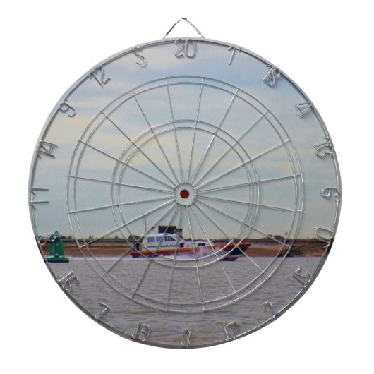 Harwich-Haven-Pilot-Boot Dartscheibe (vorne)