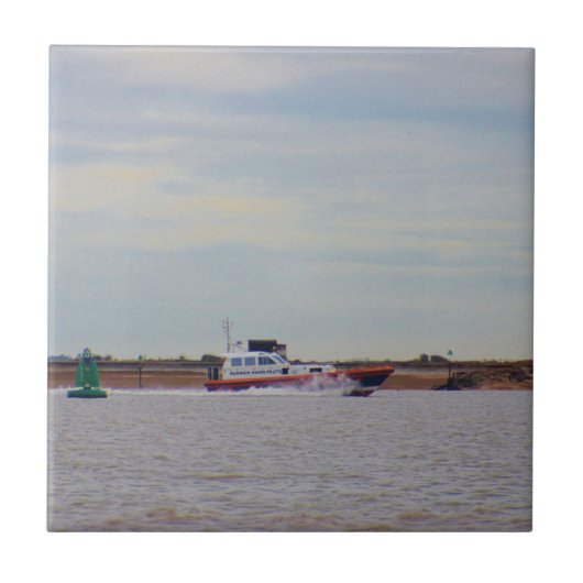 Harwich-Haven-Pilot-Boot Fliese (Vorderseite)