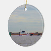 Harwich-Haven-Pilot-Boot Keramik Ornament (Links)