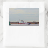 Harwich Haven Pilot Boot Rechteckiger Aufkleber (Tasche)