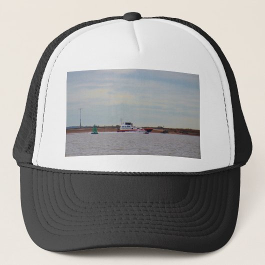 Harwich-Haven-Pilot-Boot Truckerkappe (Vorderseite)