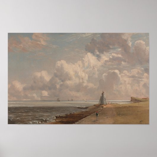 Harwich Low Lighthouse - Constable Poster (Vorne)