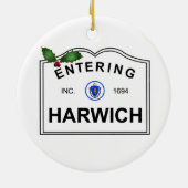 Harwich MA Keramikornament (Hinten)