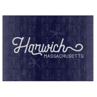 Harwich Massachusetts Nautical Serviertablett Schneidebrett