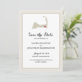 Harwich Wequassett Cape Cod | Hochzeit Save The Date (Stehend Vorderseite)