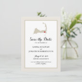 Harwich Wequassett Cape Cod | Hochzeit Save The Date (Stehend Vorderseite)
