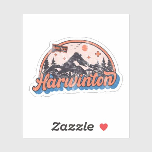 Harwinton, Connecticut Aufkleber (Blatt)