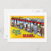 Harwiport Cape Cod Massachusetts MA Alte Postkarte (Vorne/Hinten)