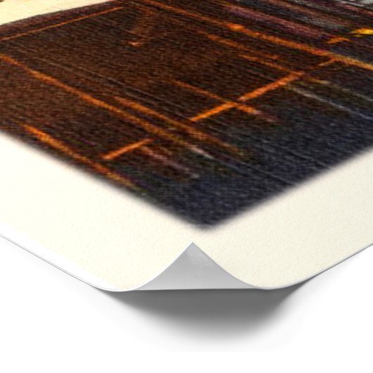 Harwiport Cape Cod Massachusetts MA Old Travel Poster (Ecke)