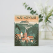 Harz Deutschland Vintag Postkarte (Stehend Vorderseite)