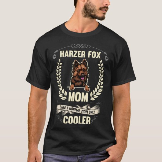 Harzer Fox Mama wie eine normale Mama nur Cooler H T-Shirt (Vorderseite)