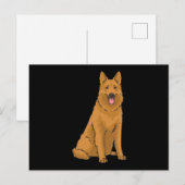 Harzer Fuchs Dog Postkarte (Vorne/Hinten)