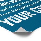 Has Fear Meanings Forget Face Everything Poster (Ecke)